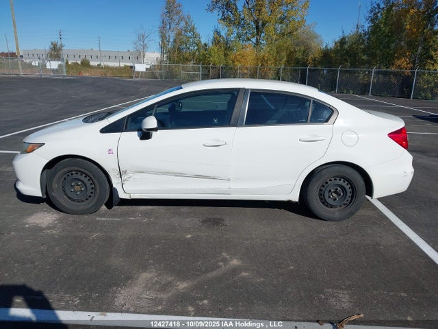 2012 Honda Civic Lx მანქანა იყიდება აუქციონზე, vin: 2HGFB2F42CH042780, აუქციონის ნომერი: 12427418