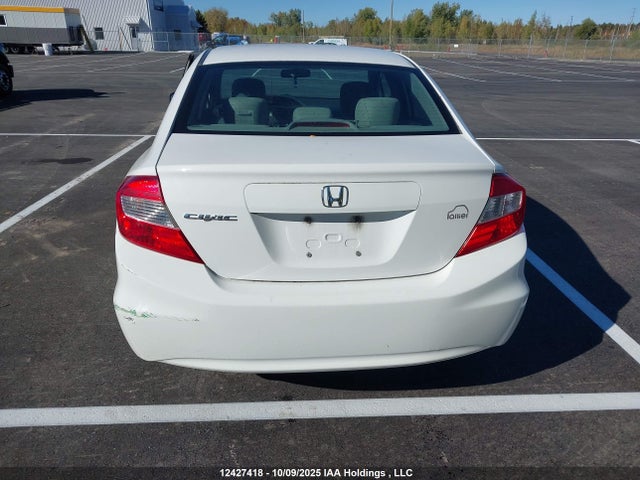 2012 Honda Civic Lx მანქანა იყიდება აუქციონზე, vin: 2HGFB2F42CH042780, აუქციონის ნომერი: 12427418