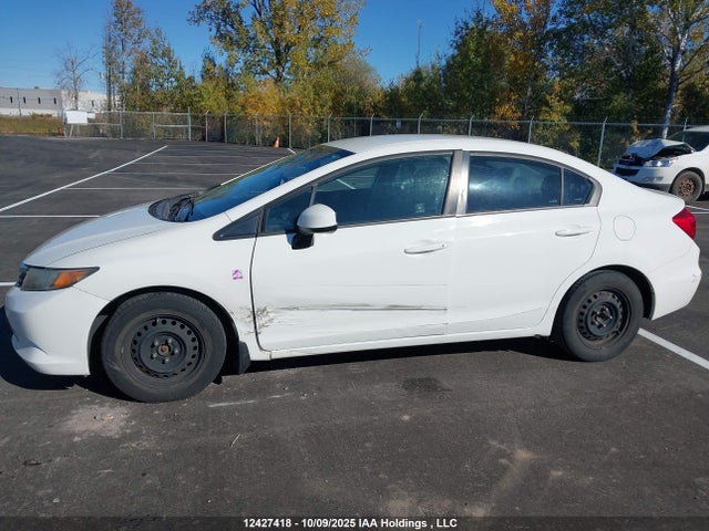 2012 Honda Civic Lx მანქანა იყიდება აუქციონზე, vin: 2HGFB2F42CH042780, აუქციონის ნომერი: 12427418