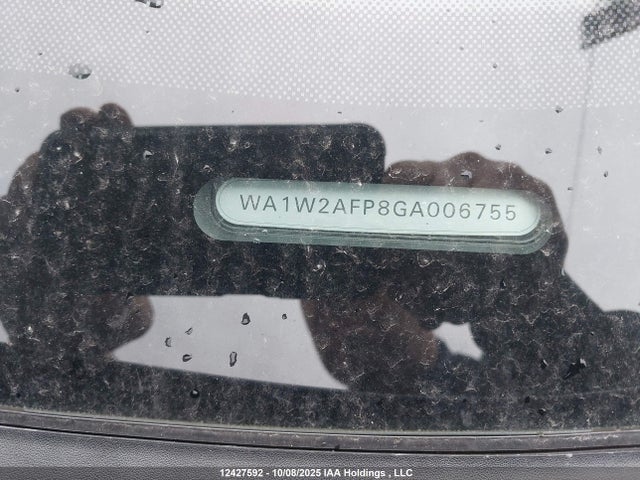 WA1W2AFP8GA006755 Audi flex fuel - e85