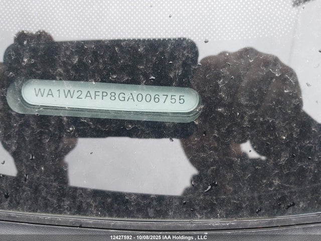 WA1W2AFP8GA006755 Audi flex fuel - e85