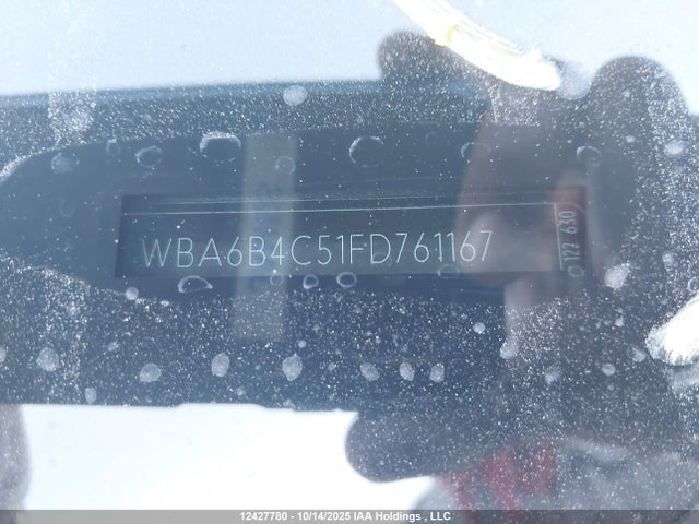 WBA6B4C51FD761167 BMW 650i / alpina b6