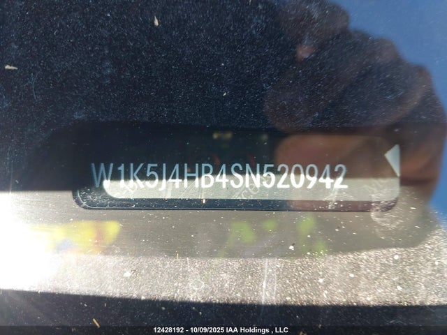 W1K5J4HB4SN520942 Mercedes-Benz Cla 250 Coupe 4matic