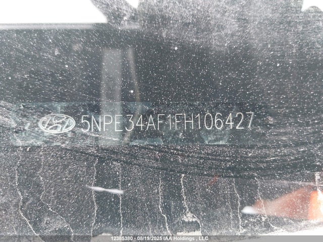 5NPE34AF1FH106427 Hyundai dohc gdi theta-ii