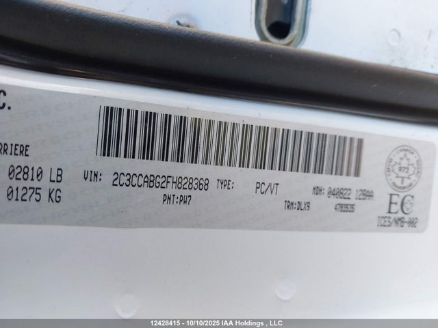 Aukcja sprzedaży 2015 Chrysler 300 S, vin: 2C3CCABG2FH828368, numer aukcji: 12428415
