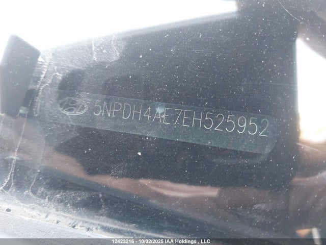 Hyundai dohc mpi nu 2014 5NPDH4AE7EH525952 Image 18