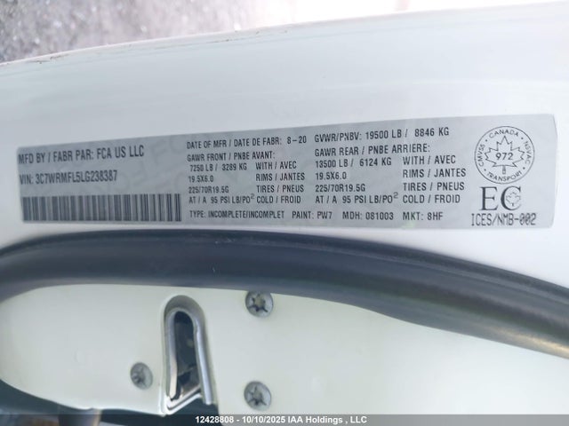 3C7WRMFL5LG238387 RAM 5500