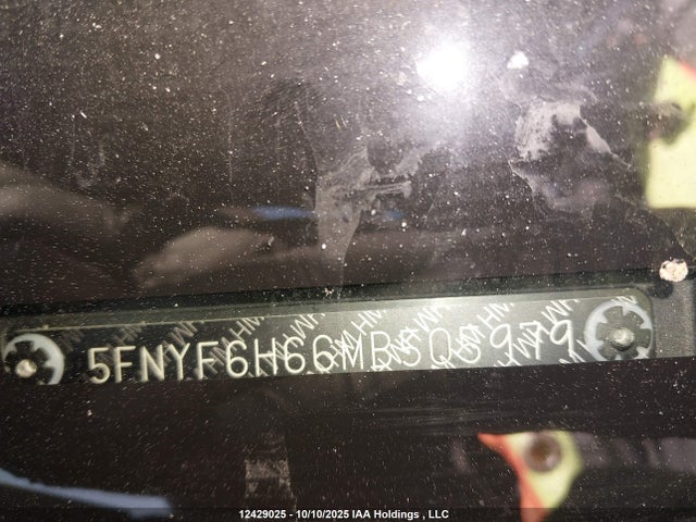 5FNYF6H66MB505979 Honda j35y6