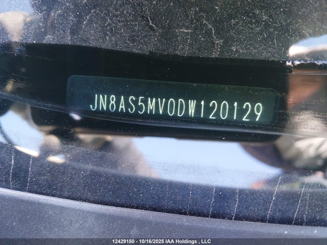 Продаж на аукціоні авто 2013 Nissan Rogue Sv W/sl Pkg, vin: JN8AS5MV0DW120129, номер лоту: 12429150