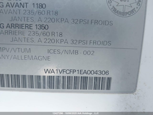 Audi Tdi 2014 WA1VFCFP1EA004306 Image 19