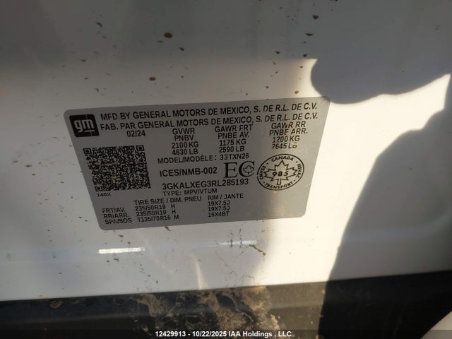 3GKALXEG3RL285193 GMC Terrain Denali