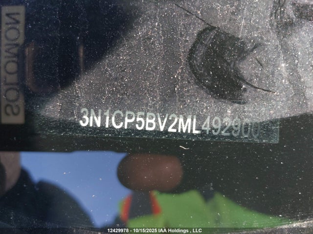 Продажа на аукционе авто 2021 Nissan Kicks, vin: 3N1CP5BV2ML492900, номер лота: 12429978