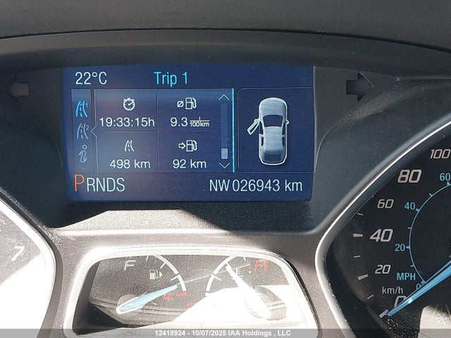 1FADP3K27EL365087 Ford 2014