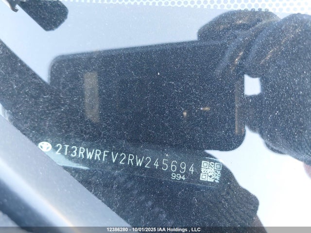 2T3RWRFV2RW245694 Toyota a25a-fxs