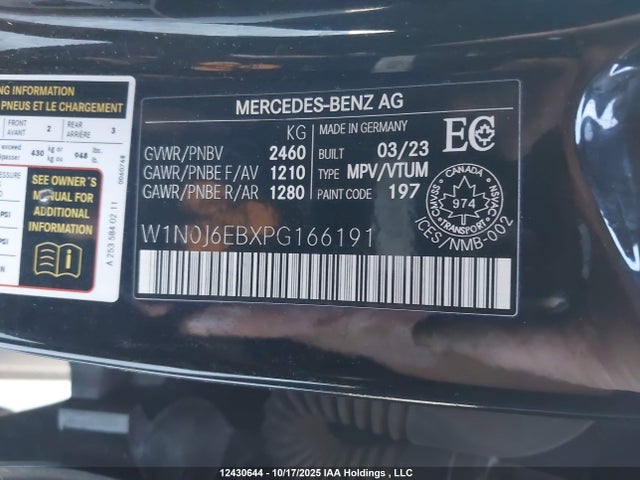 W1N0J6EBXPG166191 Mercedes-Benz Amg Glc 43 Coupe 4matic