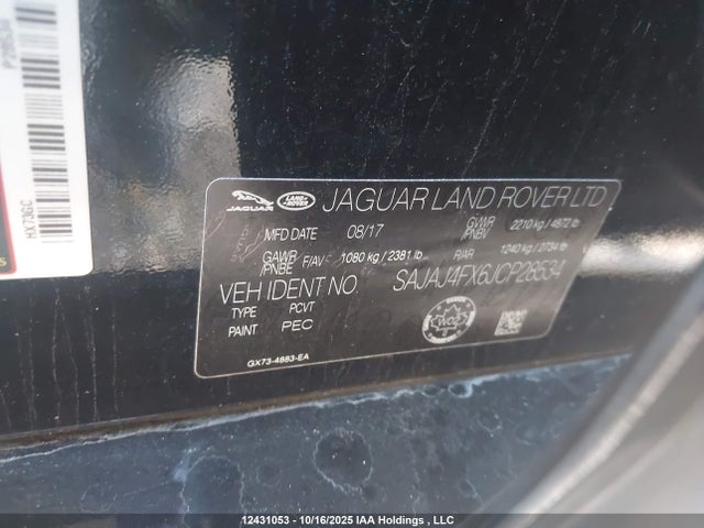 SAJAJ4FX6JCP28534 Jaguar Xe 25t Premium