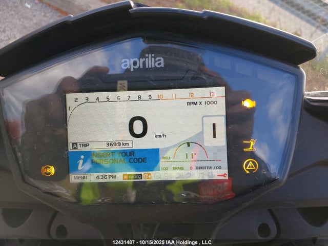 Aprilia Tuono 2019 ZD4KGU00XKS001096 Image 7