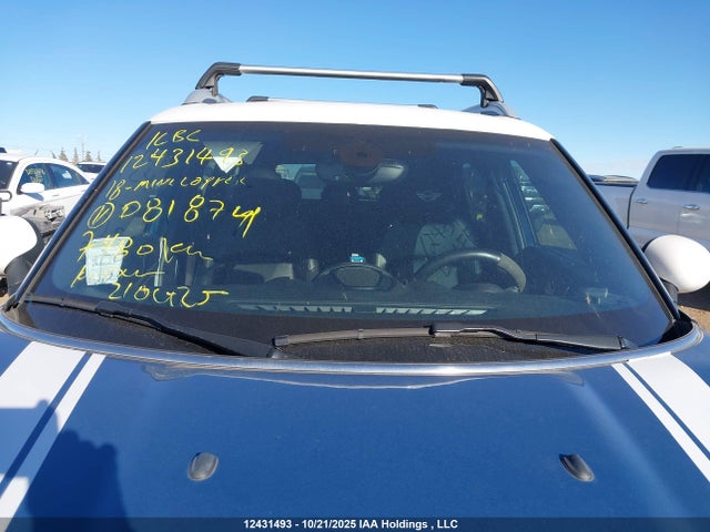 WMZYT5C31J3D81874 Mini Countryman Cooper S