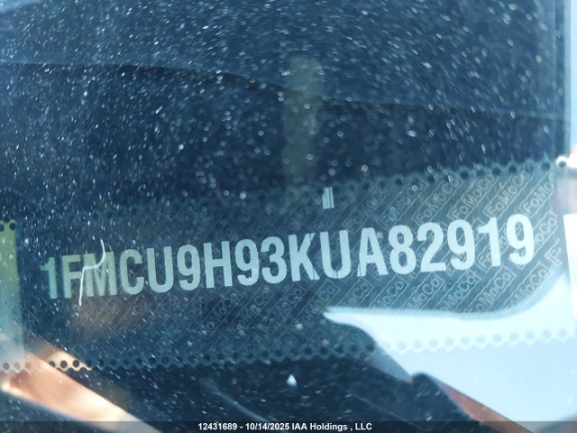 Ford Escape 2019 1FMCU9H93KUA82919 Image 9