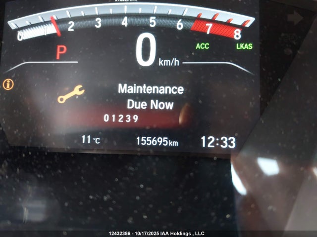 2HKRW2H89JH134439 Honda Cr-v Ex-l