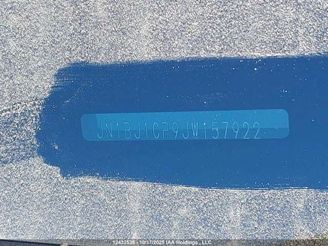 2018 Nissan Qashqai მანქანა იყიდება აუქციონზე, vin: JN1BJ1CP9JW157922, აუქციონის ნომერი: 12432535