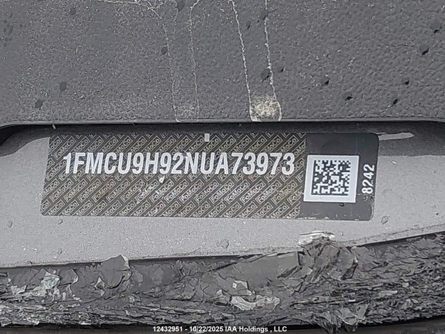 1FMCU9H92NUA73973 Ford gtdi 240ps