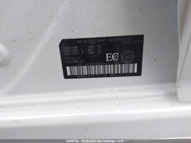4S3GTAB6XH1711353 Subaru na