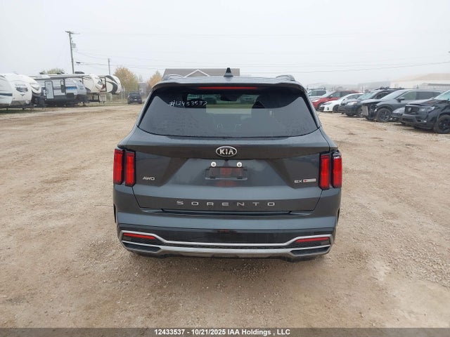 12433537 :رقم المزاد ، 5XYRHDLF2MG072602 vin ، 2021 Kia Sorento Ex مزاد بيع