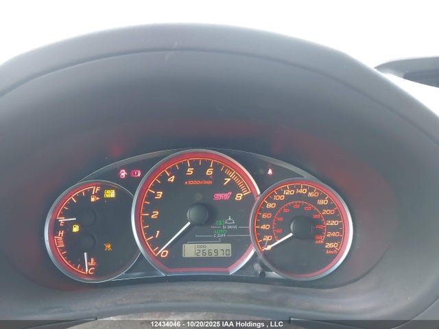 Aukcja sprzedaży 2008 Subaru Impreza Wrx Sti, vin: JF1GR89678L836964, numer aukcji: 12434046