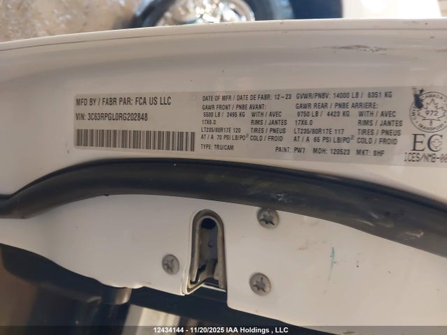 RAM 3500 Tradesman 2024 3C63RPGL0RG202848 Image 16