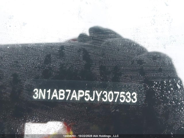 Продажа на аукционе авто 2018 Nissan Sentra, vin: 3N1AB7AP5JY307533, номер лота: 12434203