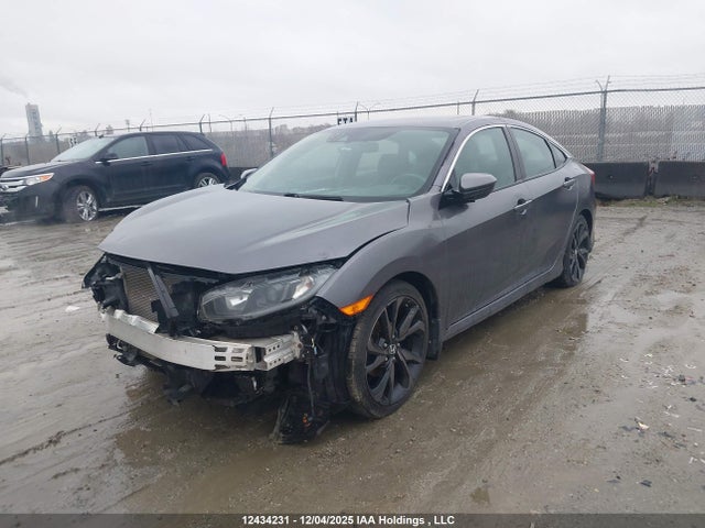 12434231 :رقم المزاد ، 2HGFC2F82LH011075 vin ، 2020 Honda Civic Sport مزاد بيع