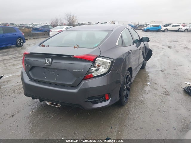 12434231 :رقم المزاد ، 2HGFC2F82LH011075 vin ، 2020 Honda Civic Sport مزاد بيع