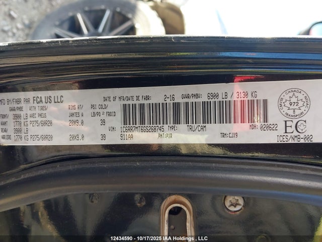 RAM 1500 2016 1C6RR7MT6GS268745 Image 18
