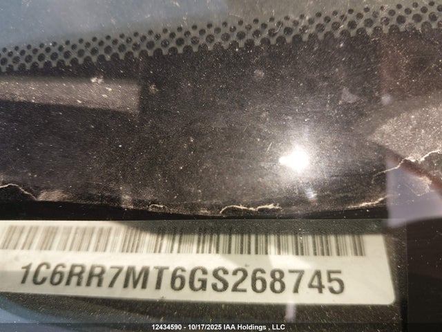 RAM 1500 2016 1C6RR7MT6GS268745 Image 9