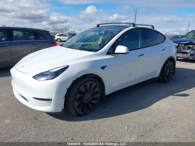 Продажа на аукционе авто 2023 Tesla Model Y Performance, vin: LRWYGDEF1PC960324, номер лота: 12434810