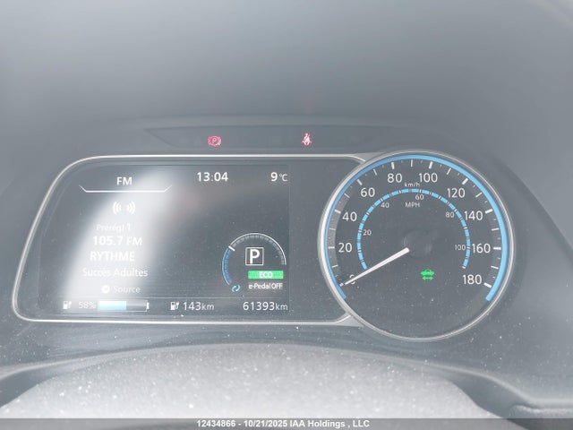1N4AZ1CP8KC304340 Nissan Leaf S/sl/sv