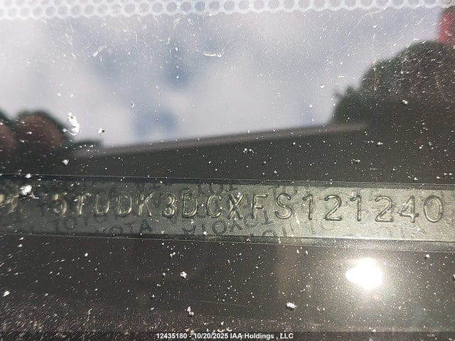 5TDDK3DCXFS121240 Toyota Sienna Xle/limited