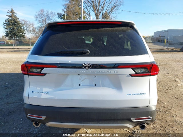 12435647 :رقم المزاد ، 5TDADAB51SS014934 vin ، 2025 Toyota Grand Highlander Hybrid Platinum Max مزاد بيع