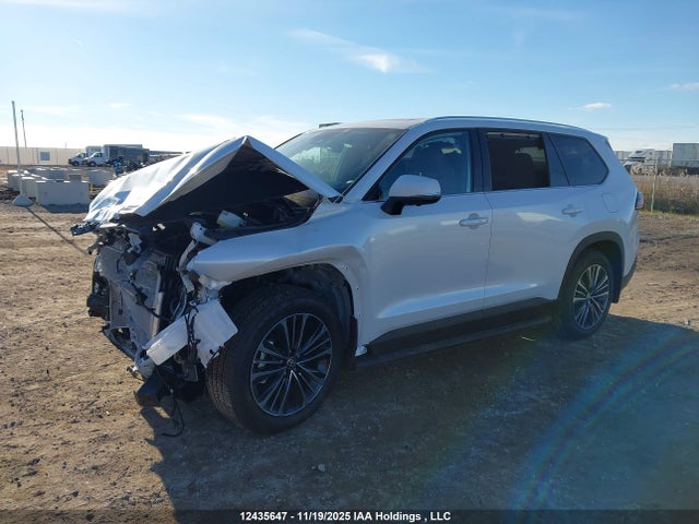 12435647 :رقم المزاد ، 5TDADAB51SS014934 vin ، 2025 Toyota Grand Highlander Hybrid Platinum Max مزاد بيع