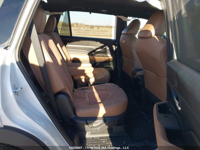 12435647 :رقم المزاد ، 5TDADAB51SS014934 vin ، 2025 Toyota Grand Highlander Hybrid Platinum Max مزاد بيع