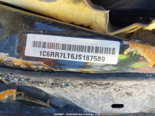 Продаж на аукціоні авто 2018 Ram 1500 Slt, vin: 1C6RR7LT6JS187589, номер лоту: 12435957
