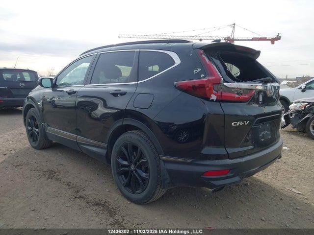 12436302 :رقم المزاد ، 2HKRW2H93MH221279 vin ، 2021 Honda Cr-v Black Edition/touring مزاد بيع