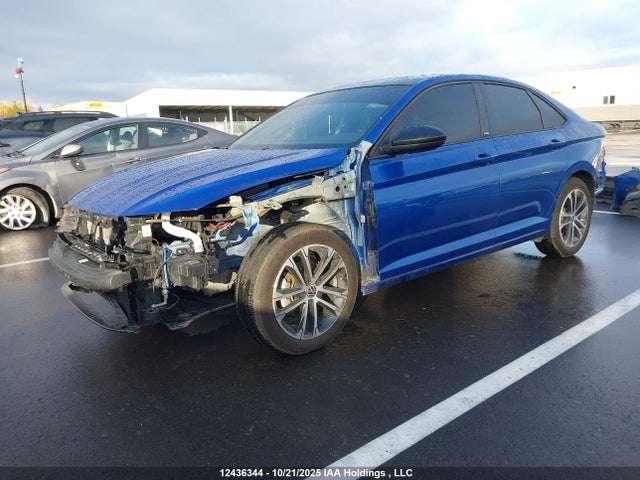 12436344 :رقم المزاد ، 3VWFM7BU4RM046493 vin ، 2024 Volkswagen Jetta مزاد بيع
