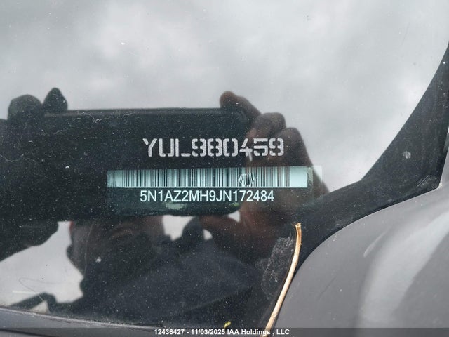 5N1AZ2MH9JN172484 Nissan Murano