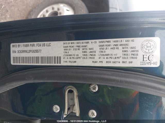Dodge RAM 3500 2023 3C63RRKL0PG626577 Image 9