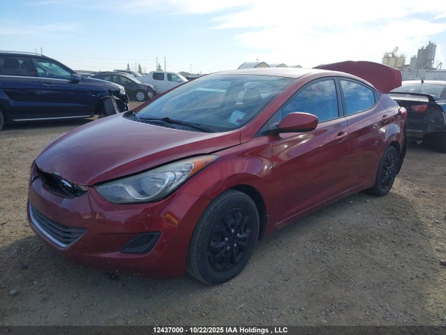 12437000 :رقم المزاد ، 5NPDH4AE4CH104333 vin ، 2012 Hyundai Elantra Gl مزاد بيع