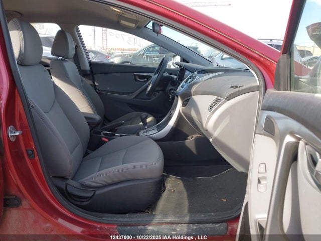 12437000 :رقم المزاد ، 5NPDH4AE4CH104333 vin ، 2012 Hyundai Elantra Gl مزاد بيع