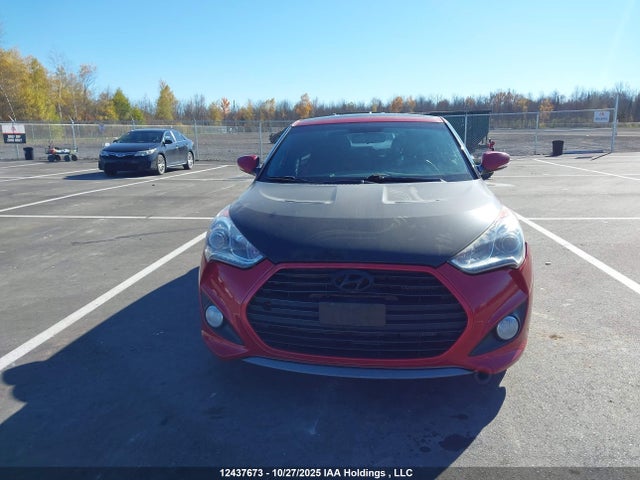 2013 Hyundai Veloster Turbo მანქანა იყიდება აუქციონზე, vin: KMHTC6AE3DU097741, აუქციონის ნომერი: 12437673