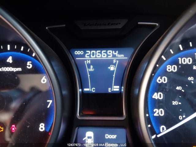 2013 Hyundai Veloster Turbo მანქანა იყიდება აუქციონზე, vin: KMHTC6AE3DU097741, აუქციონის ნომერი: 12437673